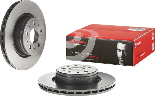 Тормозной диск Brembo UV Coated передний для Tesla Model 3 I 2018-2026. Артикул 09.N360.11