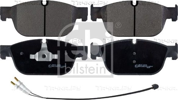 Тормозные колодки Febi Bilstein передние для Citroen C5 II 2009-2017. Артикул 16862