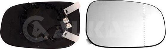 Зеркальное стекло бокового зеркала Alkar правое для Volvo V50 I 2007-2009. Артикул 6472592