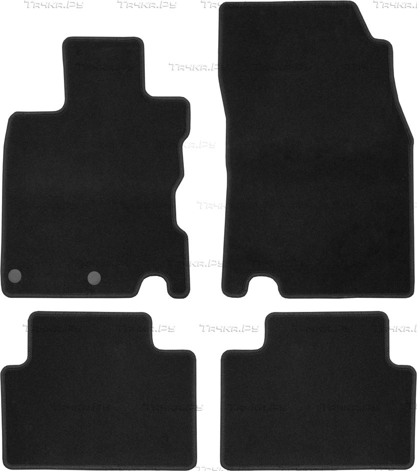 Коврики Klever Econom для салона Nissan Qashqai II кроссовер 2014-2026. Артикул KVR01364301200k