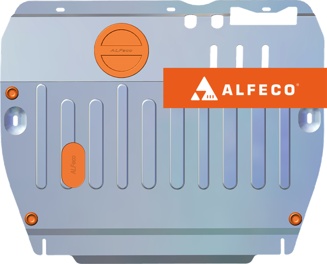 Защита алюминиевая Alfeco для картера и КПП Jac S7 2020-2026. Артикул ALF.56.11al