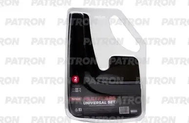 Брызговик универсальный передний комплект 2шт. PATRON Patron. Артикул PMF001