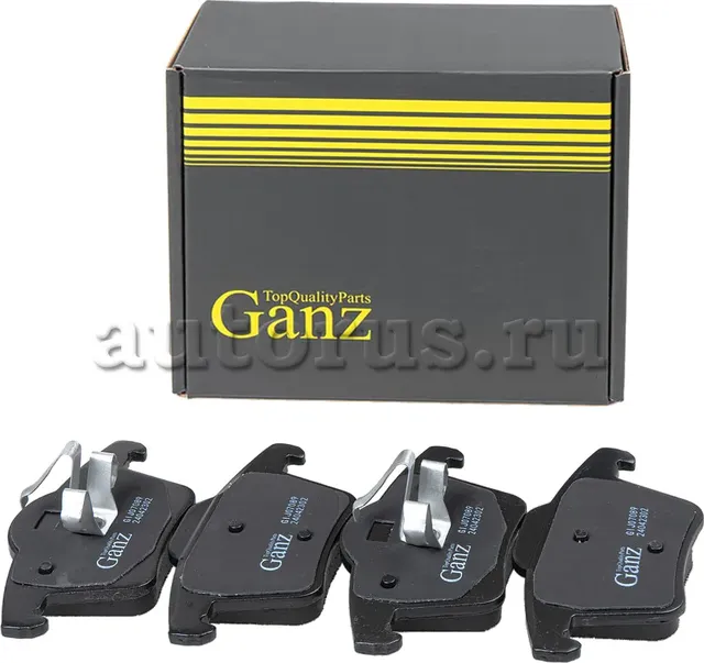 Колодки задние VOLVO XC90 (2002>) GANZ GIJ07089 Ganz. Артикул GIJ07089
