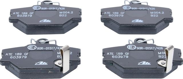 Тормозные колодки ATE передние для Smart Fortwo I (W450) 1998-2007. Артикул 13.0460-3979.2