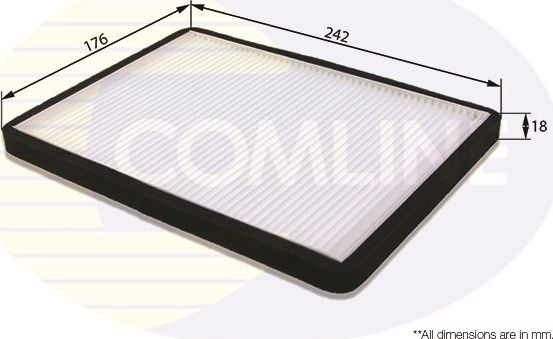 Салонный фильтр Comline. Артикул EKF147