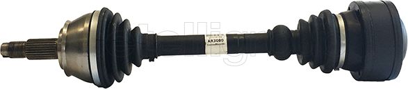 Полуось (привод в сборе, приводной вал) Metelli передняя для Alfa Romeo 166 I 1998-2007. Артикул 17-0503