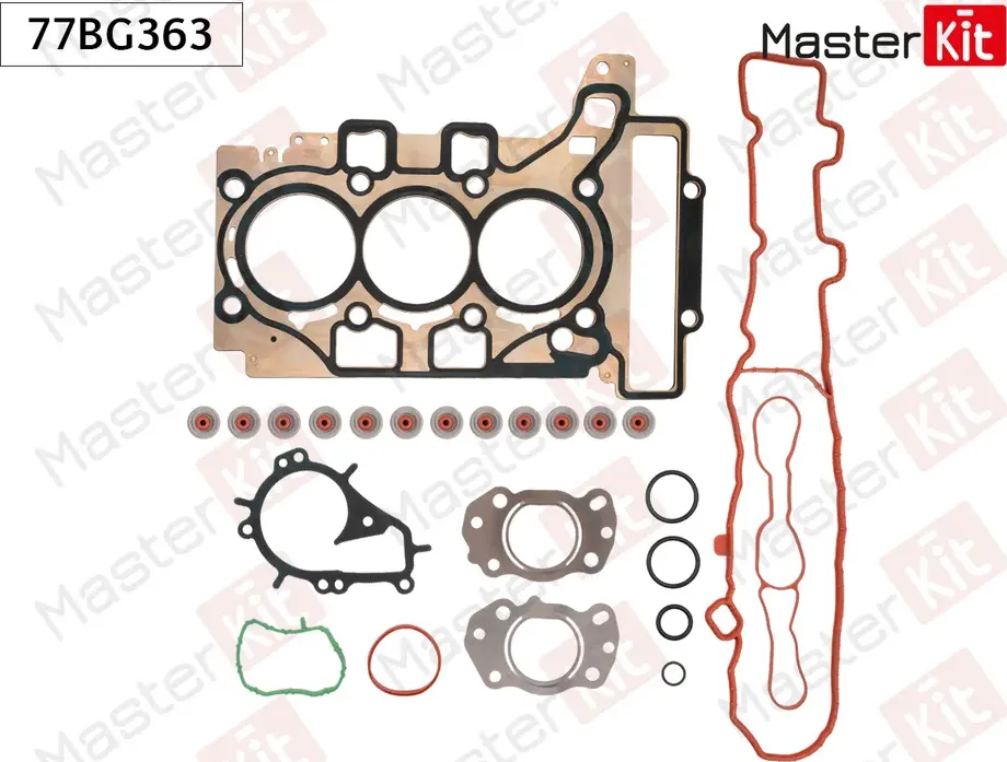 77BG363 Комплект прокладок ГБЦ Citroen BERLINGO (B9) HNZ (EB2DT) (Master KIT). Артикул 77BG363