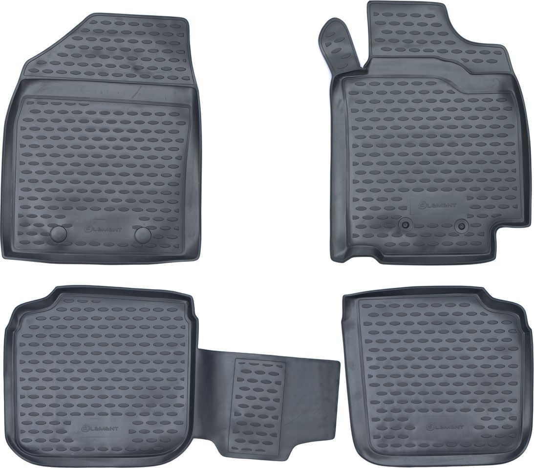 Коврики Element для салона Toyota Allion (правый руль) 2001-2007 Серые. Артикул NLC.48.41.211k