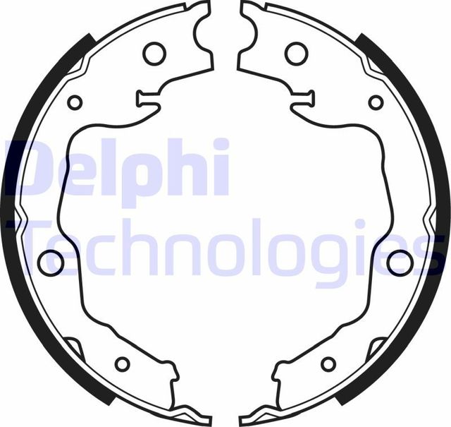 Тормозные колодки Delphi. Артикул LS1999