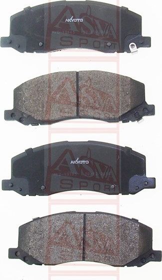 Тормозные колодки Akyoto Packing AKYOTO. Артикул AKD-18105