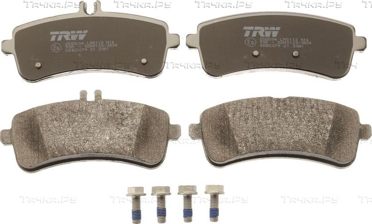 Тормозные колодки TRW. Артикул GDB2079