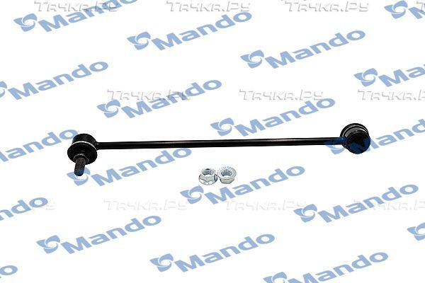 Стойка (тяга) стабилизатора Mando передняя левая для Hyundai Santa Fe II 2006-2012. Артикул SLH0059