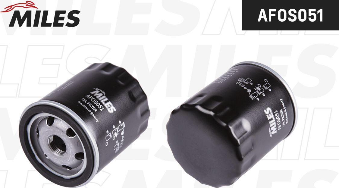 Масляный фильтр Miles для Opel Meriva A 2003-2010. Артикул AFOS051