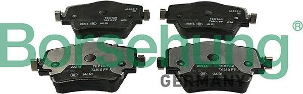 Тормозные колодки Borsehung. Артикул B13046