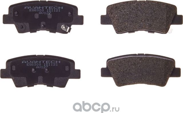 Колодки торм. диск. задн. (Avantech). Артикул AV127