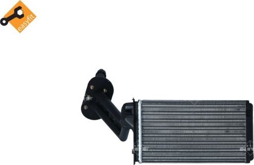 Радиатор отопителя (печки) NRF EASY FIT для Renault Laguna I 1993-2001. Артикул 54280