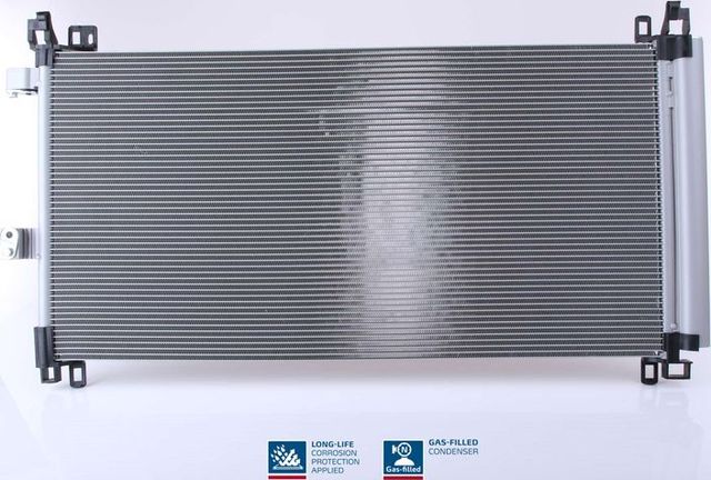 Радиатор кондиционера (конденсатор) Nissens (алюминий) для Peugeot 407 2009-2011. Артикул 940656