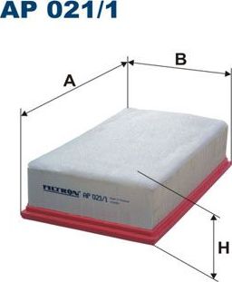 Воздушный фильтр Filtron для Peugeot 407 2009-2011. Артикул AP 021/1