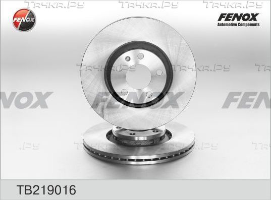 Тормозной диск Fenox передний для Audi A6 I (C4) 1995-1997. Артикул TB219016