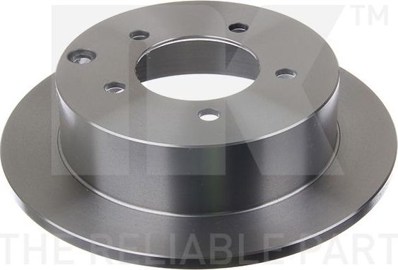 Тормозной диск NK задний для Mitsubishi Lancer X 2007-2017. Артикул 203058