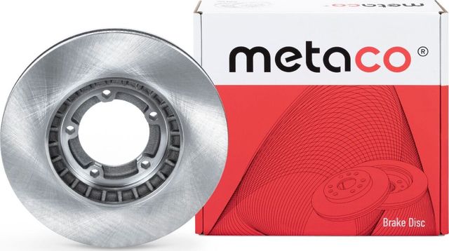 Диск тормозной передний вентилируемый (Metaco). Артикул 3050179
