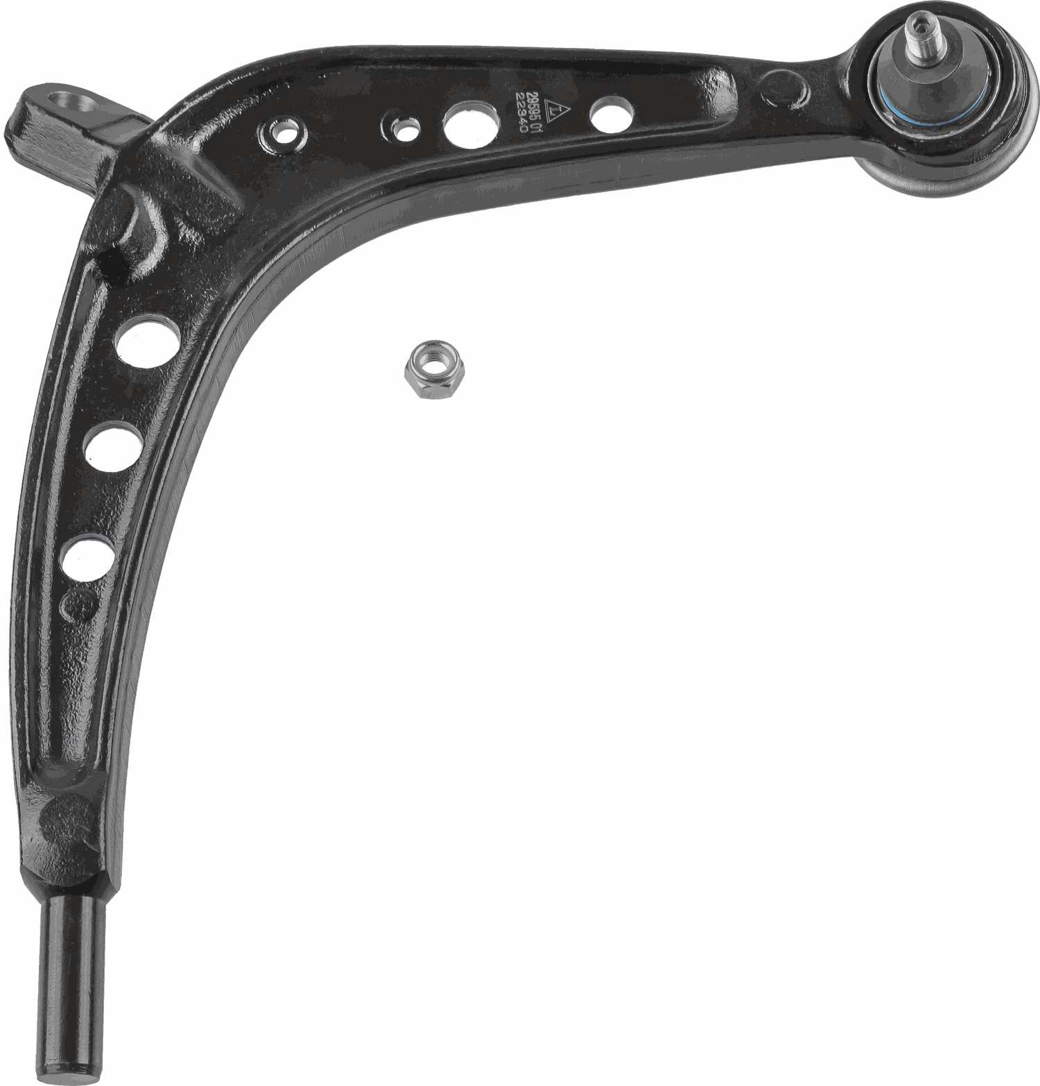 Поперечный рычаг передней подвески Lemforder (сталь). Артикул 29595 01