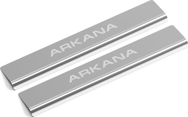 Накладки на пороги AutoMax для Renault Arkana 2019-2026. Артикул AMREARK01