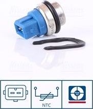 Датчик температуры охлаждающей жидкости Nissens (Латунь). Артикул 207024