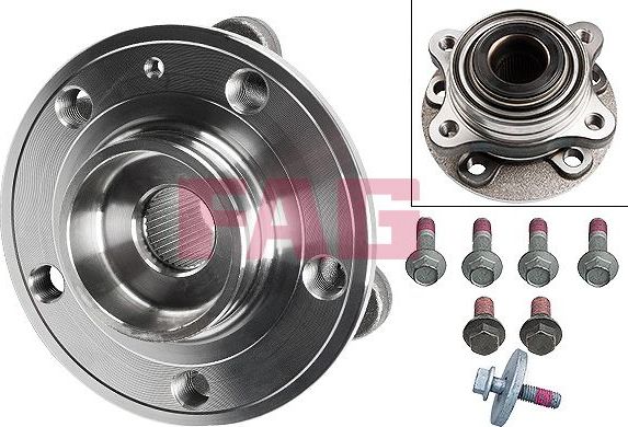 Ступичный подшипник (комплект) Fag передний для Volvo XC90 I 2002-2014. Артикул 713 6605 00