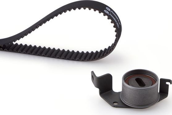 Ремень ГРМ с роликами (комплект) Gates PowerGrip® для Mitsubishi Mirage V 1995-2003. Артикул K015445XS