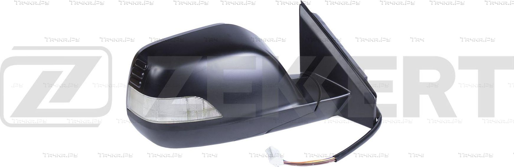 Зеркало боковое (в сборе) Zekkert правое для Honda CR-V III 2006-2012. Артикул SP-4217