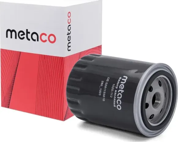 Фильтр масляный (Metaco). Артикул 1020-112