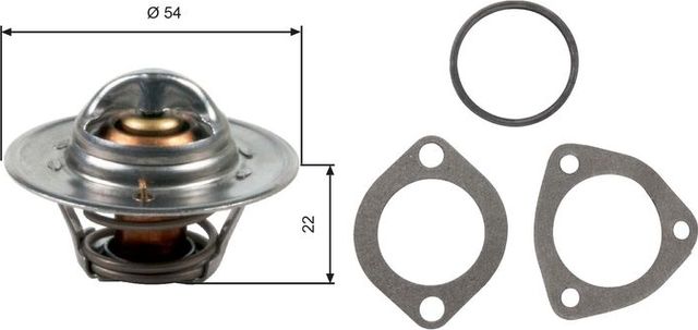 Термостат Gates для Isuzu Trooper I 1987-1991. Артикул TH12782G1