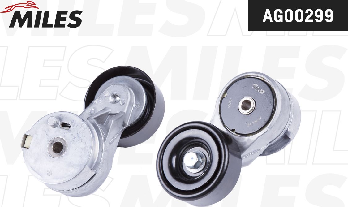 Натяжной ролик (натяжитель) приводного ремня Miles. Артикул AG00299