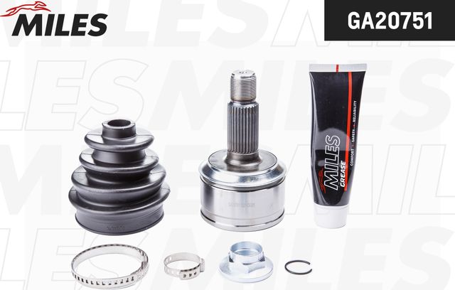 Шрус наружный (граната) Miles передний для Honda Accord VIII 2008-2015. Артикул GA20751