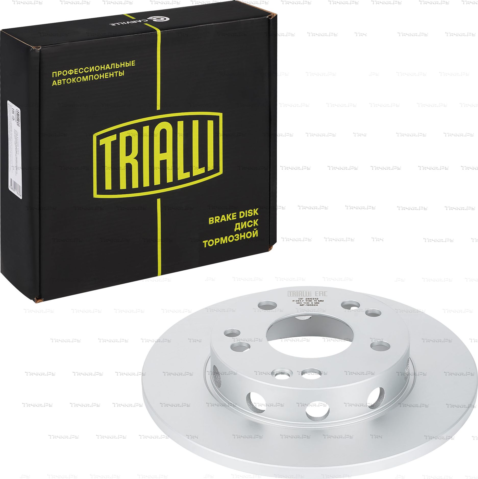 Тормозной диск Trialli. Артикул DF 265312