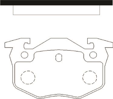 Колодки тормозные (CTR). Артикул CKPU7