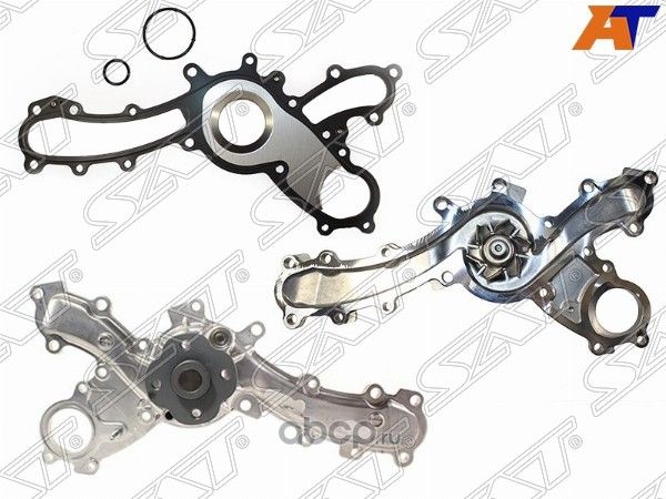 Помпа водяная TOYOTA HIGHLANDER GSU 40 07- 2GR с (SAT). Артикул STT216