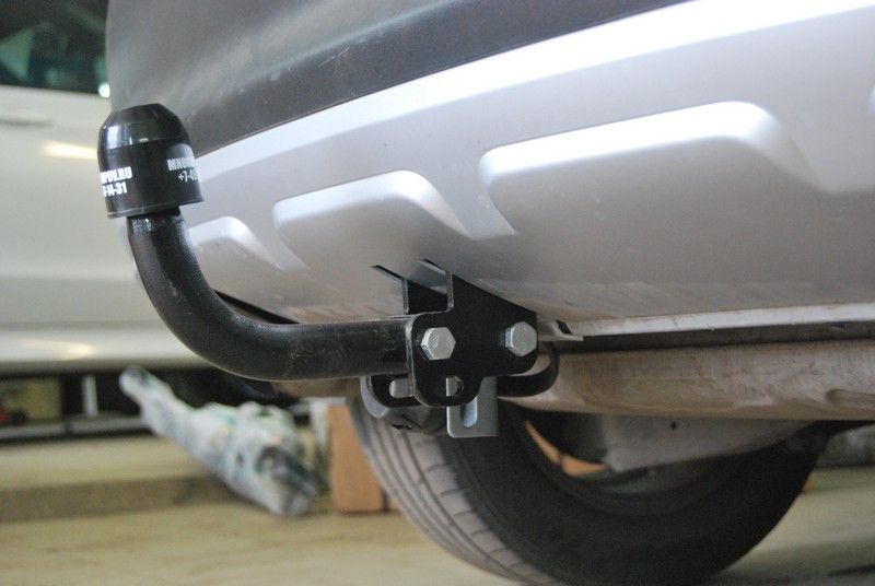 Фаркоп Лидер-Плюс для Volkswagen Tiguan I 2007-2016. Артикул V123-A