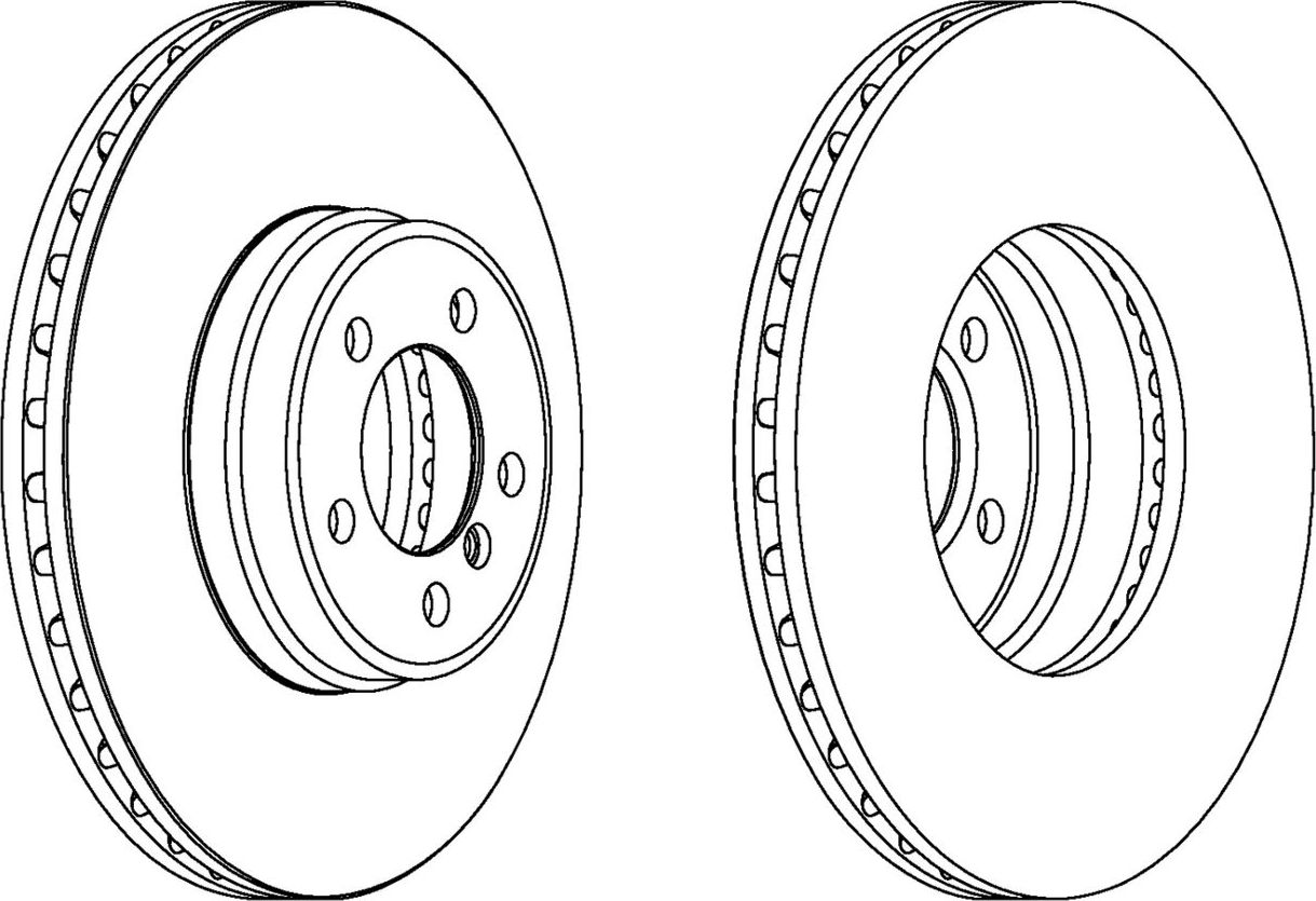 Тормозной диск Ferodo Premier. Артикул DDF1411C-1