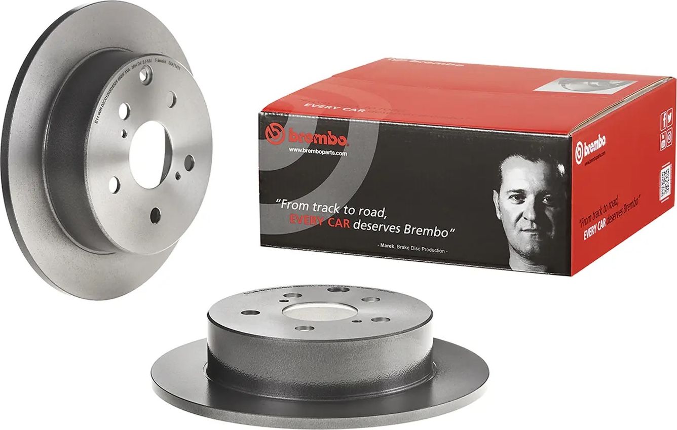Тормозной диск Brembo PRIME LINE - UV Coated. Артикул 08.A714.11