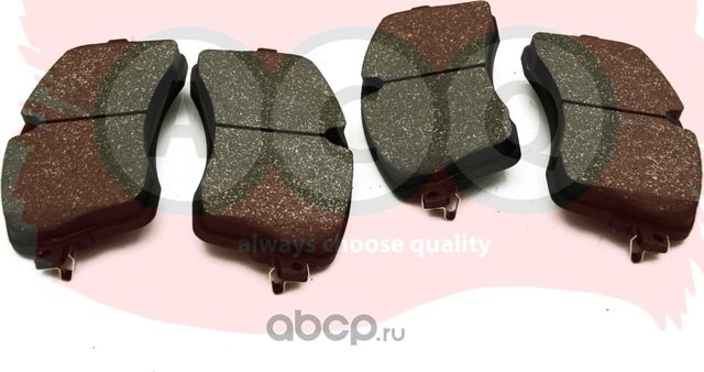 КОЛОДКИ ТОРМОЗНЫЕ ДИСКОВЫЕ К-Т (ACQ). Артикул ANL0409