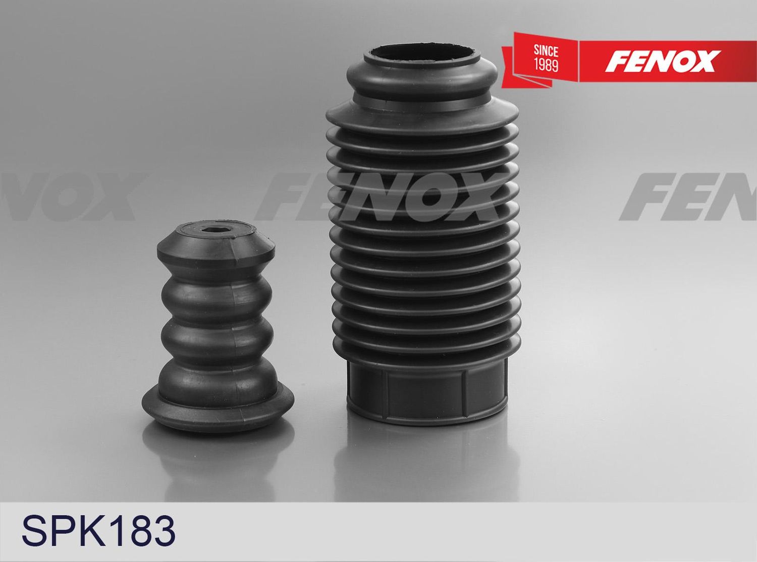 Комплект отбойников и пыльников амортизаторов (стоек) Fenox. Артикул SPK183