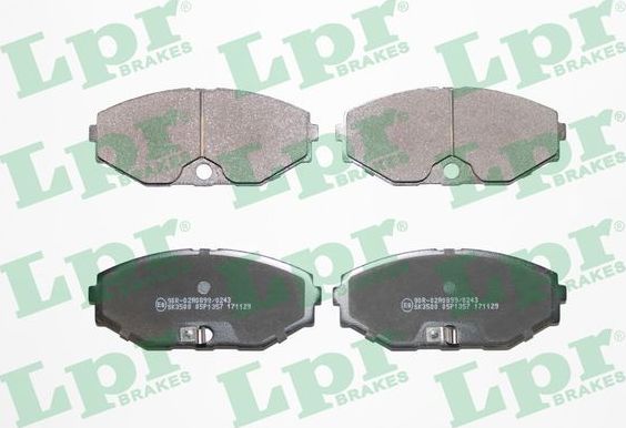 Тормозные колодки LPR. Артикул 05P1357