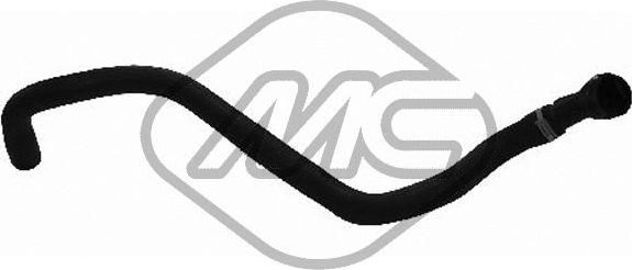 Патрубок радиатора (системы охлаждения) Metalcaucho нижний для Audi Cabriolet 1995-2000. Артикул 09045