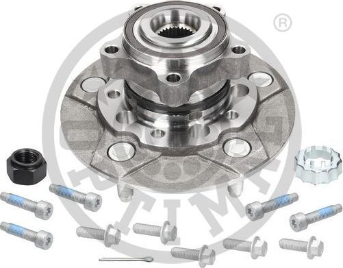 Ступица колеса с интегрированным подшипником Optimal передняя для Ford Transit VIII 2013-2026. Артикул 301905