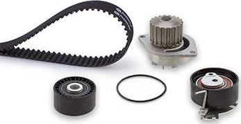Помпа (водяной насос) с комплектом ремня ГРМ Gates PowerGrip® для Citroen C3 III 2017-2026. Артикул KP25581XS