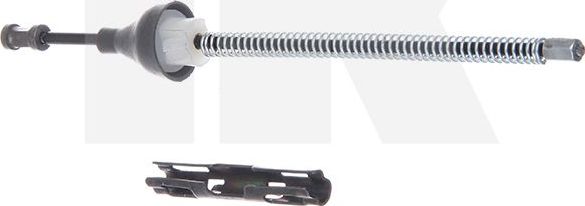 Трос ручника (тросик ручного тормоза) NK. Артикул 9025117