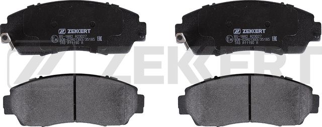 Тормозные колодки Zekkert передние для Great Wall Hover H6 2011-2017. Артикул BS-1882