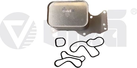 Радиатор масляный (маслоохладитель) для двигателя Vika для BMW 1 II (F20/F21) 2015-2019. Артикул 19787001